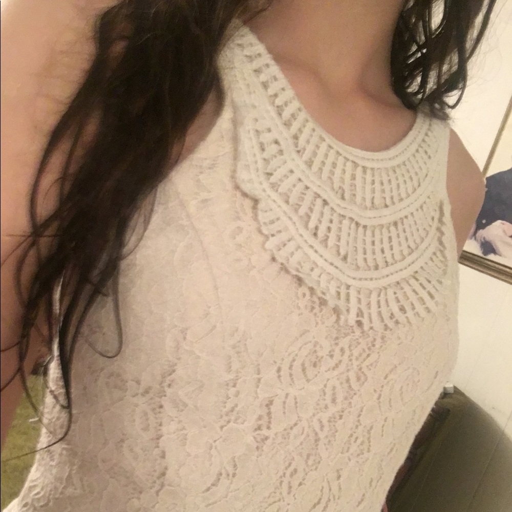 Cute white romper